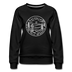 Georgia Women's Sweatshirt - Retro Mountain Women's Georgia Crewneck Sweatshirt - black
