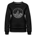 Illinois Women's Sweatshirt - Retro Mountain Women's Illinois Crewneck Sweatshirt - black