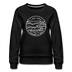 Indiana Women's Sweatshirt - Retro Mountain Women's Indiana Crewneck Sweatshirt - black