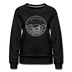 Kentucky Women's Sweatshirt - Retro Mountain Women's Kentucky Crewneck Sweatshirt - black