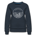 Kentucky Women's Sweatshirt - Retro Mountain Women's Kentucky Crewneck Sweatshirt - navy