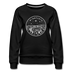 Minnesota Women's Sweatshirt - Retro Mountain Women's Minnesota Crewneck Sweatshirt - black