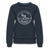 Louisiana Women's Sweatshirt - Retro Mountain Women's Louisiana Crewneck Sweatshirt - navy