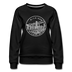 Michigan Women's Sweatshirt - Retro Mountain Women's Michigan Crewneck Sweatshirt - black