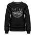 Maryland Women's Sweatshirt - Retro Mountain Women's Maryland Crewneck Sweatshirt - black