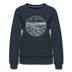 Missouri Women's Sweatshirt - Retro Mountain Women's Missouri Crewneck Sweatshirt - navy