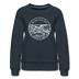 Mississippi Women's Sweatshirt - Retro Mountain Women's Mississippi Crewneck Sweatshirt - navy