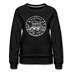 Nebraska Women's Sweatshirt - Retro Mountain Women's Nebraska Crewneck Sweatshirt - black