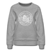 Rhode Island Women's Sweatshirt - Retro Mountain Women's Rhode Island Crewneck Sweatshirt - heather gray