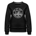 Ohio Women's Sweatshirt - Retro Mountain Women's Ohio Crewneck Sweatshirt - black