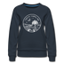 South Carolina Women's Sweatshirt - Retro Mountain Women's South Carolina Crewneck Sweatshirt - navy