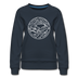 Tennessee Women's Sweatshirt - Retro Mountain Women's Tennessee Crewneck Sweatshirt - navy