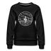 Texas Women's Sweatshirt - Retro Mountain Women's Texas Crewneck Sweatshirt - black