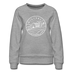 Wisconsin Women's Sweatshirt - Retro Mountain Women's Wisconsin Crewneck Sweatshirt - heather gray