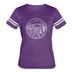 Alabama Women’s Vintage Sport T-Shirt - State Design Women’s Alabama Shirt - vintage purple/white