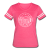 Alabama Women’s Vintage Sport T-Shirt - State Design Women’s Alabama Shirt - vintage pink/white