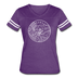 Arkansas Women’s Vintage Sport T-Shirt - State Design Women’s Arkansas Shirt - vintage purple/white
