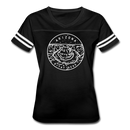 Arizona Women’s Vintage Sport T-Shirt - State Design Women’s Arizona Shirt - black/white