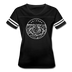 Arizona Women’s Vintage Sport T-Shirt - State Design Women’s Arizona Shirt - black/white