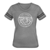 Arizona Women’s Vintage Sport T-Shirt - State Design Women’s Arizona Shirt - heather gray/charcoal