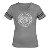 Arizona Women’s Vintage Sport T-Shirt - State Design Women’s Arizona Shirt - heather gray/charcoal