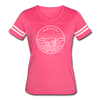 Kentucky Women’s Vintage Sport T-Shirt - State Design Women’s Kentucky Shirt - vintage pink/white
