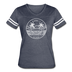 Hawaii Women’s Vintage Sport T-Shirt - State Design Women’s Hawaii Shirt - vintage navy/white