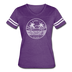 Hawaii Women’s Vintage Sport T-Shirt - State Design Women’s Hawaii Shirt - vintage purple/white