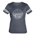 Minnesota Women’s Vintage Sport T-Shirt - State Design Women’s Minnesota Shirt - vintage navy/white