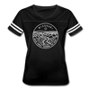 Missouri Women’s Vintage Sport T-Shirt - State Design Women’s Missouri Shirt - black/white