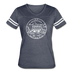 Nebraska Women’s Vintage Sport T-Shirt - State Design Women’s Nebraska Shirt - vintage navy/white