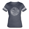 North Carolina Women’s Vintage Sport T-Shirt - State Design Women’s North Carolina Shirt