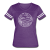 North Carolina Women’s Vintage Sport T-Shirt - State Design Women’s North Carolina Shirt