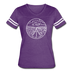 Nevada Women’s Vintage Sport T-Shirt - State Design Women’s Nevada Shirt - vintage purple/white
