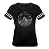 New Mexico Women’s Vintage Sport T-Shirt - State Design Women’s New Mexico Shirt - black/white
