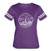New York Women’s Vintage Sport T-Shirt - State Design Women’s New York Shirt