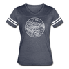 Oregon Women’s Vintage Sport T-Shirt - State Design Women’s Oregon Shirt