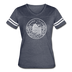 Rhode Island Women’s Vintage Sport T-Shirt - State Design Women’s Rhode Island Shirt - vintage navy/white