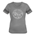 South Dakota Women’s Vintage Sport T-Shirt - State Design Women’s South Dakota Shirt - heather gray/charcoal