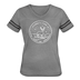 Pennsylvania Women’s Vintage Sport T-Shirt - State Design Women’s Pennsylvania Shirt - heather gray/charcoal