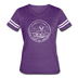 Pennsylvania Women’s Vintage Sport T-Shirt - State Design Women’s Pennsylvania Shirt - vintage purple/white