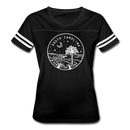 South Carolina Women’s Vintage Sport T-Shirt - State Design Women’s South Carolina Shirt - black/white