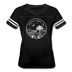 South Carolina Women’s Vintage Sport T-Shirt - State Design Women’s South Carolina Shirt - black/white
