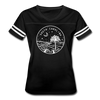 South Carolina Women’s Vintage Sport T-Shirt - State Design Women’s South Carolina Shirt - black/white