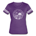 South Carolina Women’s Vintage Sport T-Shirt - State Design Women’s South Carolina Shirt - vintage purple/white