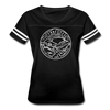 Tennessee Women’s Vintage Sport T-Shirt - State Design Women’s Tennessee Shirt - black/white