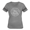 Utah Women’s Vintage Sport T-Shirt - State Design Women’s Utah Shirt