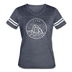 Utah Women’s Vintage Sport T-Shirt - State Design Women’s Utah Shirt - vintage navy/white