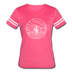 Texas Women’s Vintage Sport T-Shirt - State Design Women’s Texas Shirt - vintage pink/white