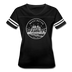 Washington Women’s Vintage Sport T-Shirt - State Design Women’s Washington Shirt - black/white